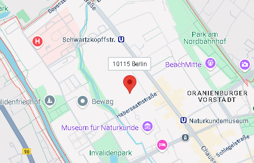 Karte von Knowsaffronjourney in Berlin Karte von Knowsaffronjourney in Berlin